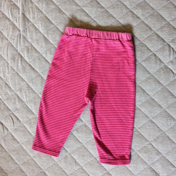2pc Kobe Kids by Crystal Kobe Sparkle Pink Knit Heart Sweater Leggings 12 months - Picture 9 of 10